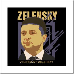 Volodymyr Zelensky Posters and Art